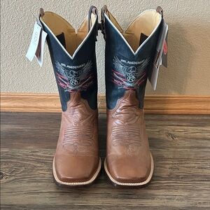 Men’s Roper Cowboy Boot 2nd Amendment Concealed Carry Size 11EE